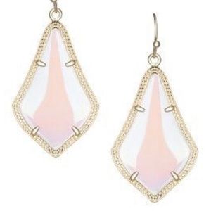 Rare Kendra Scott Iridescent Alex Drop Earrings